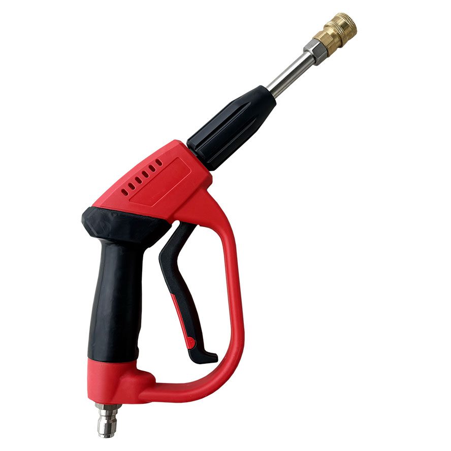 Súng rửa xe cao áp 5000 PSI (345 bar) SR01 ngắn - Dùng cho máy rửa xe cao áp.